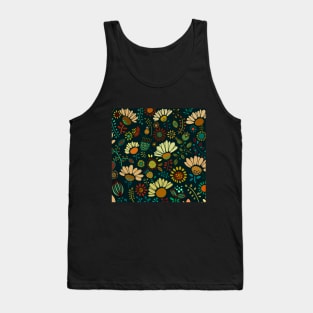 colorful floral pattern Tank Top